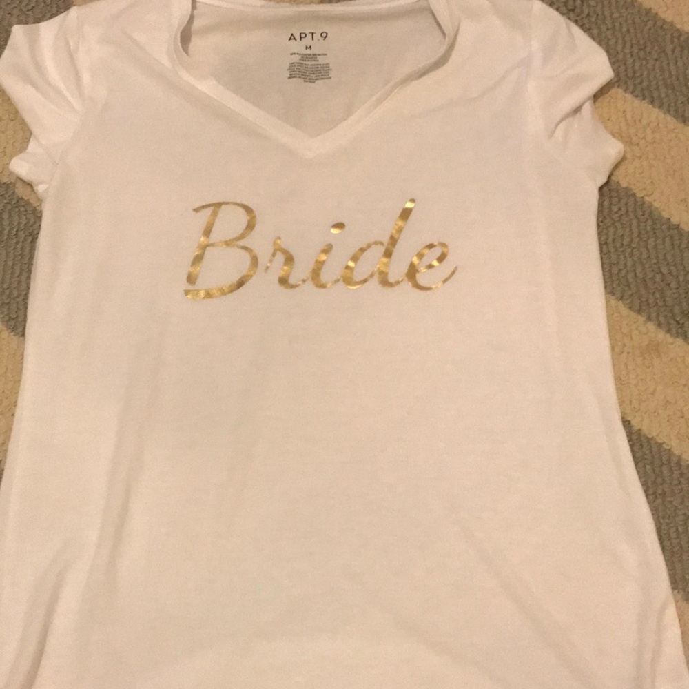 Bride tee - Medium